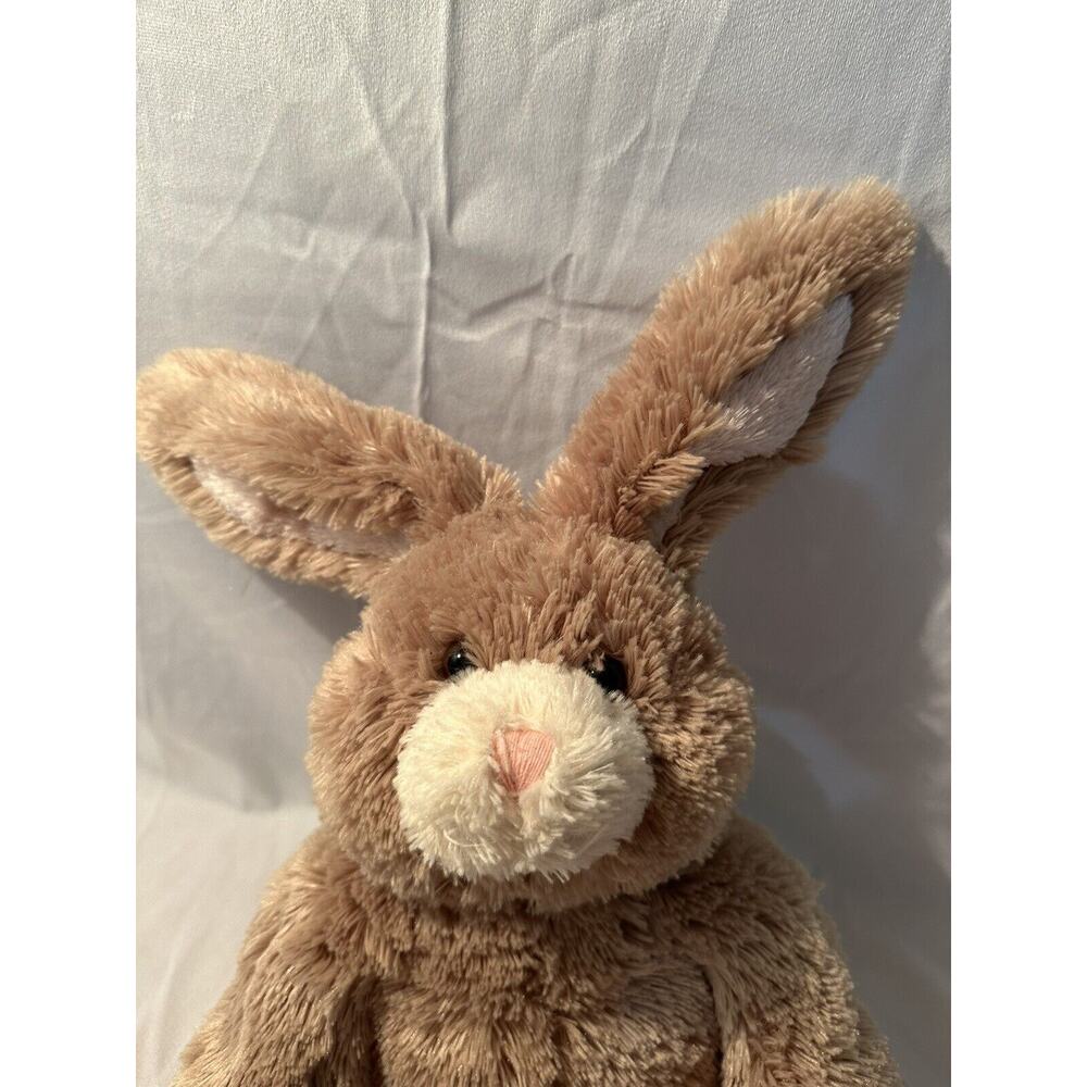 Build A Bear BAB 20" Plush Tan Bunny Rabbitt Posable Ears Pre-Loved Cudly - Picture 2 of 6